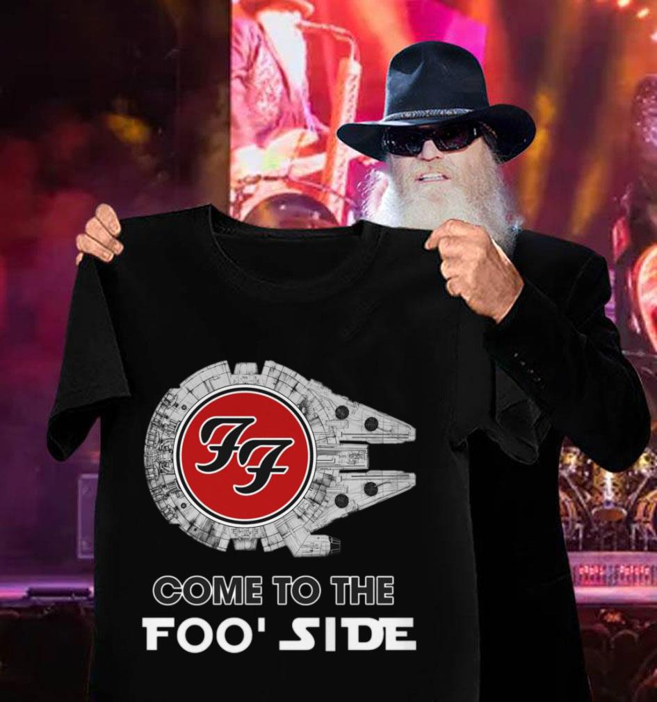 Official Star Wars Foo Fighters Come To The Foo Side Shirt 3 Star Wars Foo Fighters Come To The Foo Side Shirt