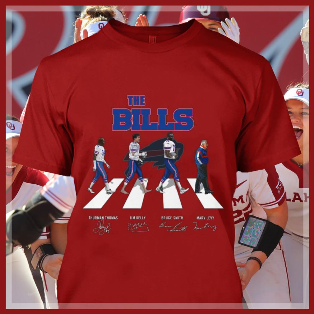 Awesome The Bills Abbey Road Buffalo Bills Signatures Shirt 4 The Bills Abbey Road Buffalo Bills Signatures Shirt