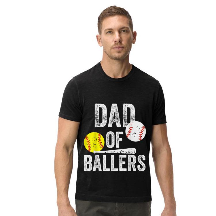 Dad of Ballers Baseball softball fromon shirt Dad of Ballers Baseball softball fromon shirt 4 - Dad of Ballers Baseball softball fromon shirt
