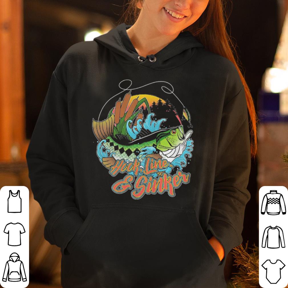 Hook line and sinker forest and sea shirt 4 - Hook line and sinker forest and sea shirt