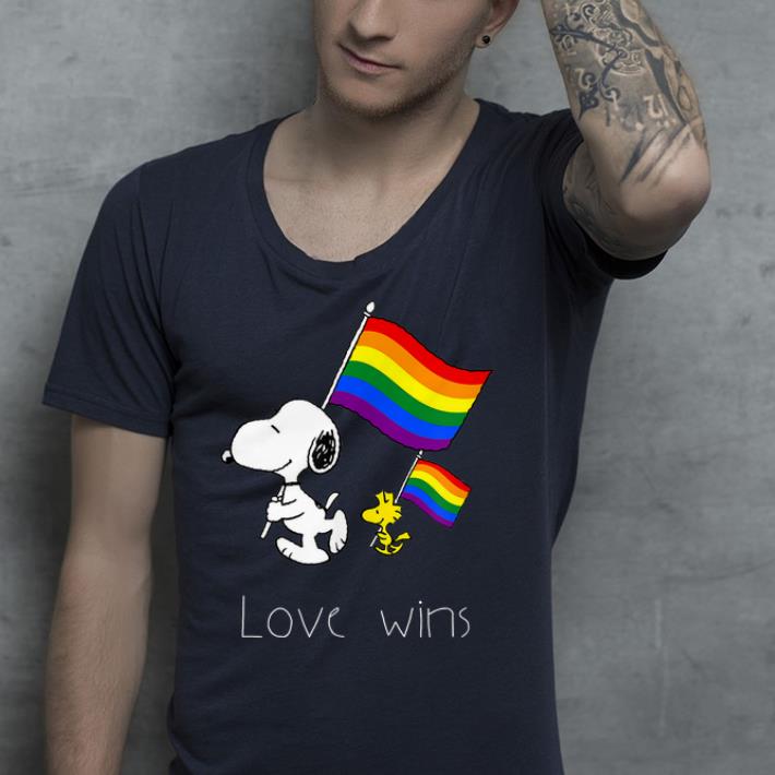 Love Wins Cute Dog LBGT Flag shirt 4 - Love Wins Cute Dog LBGT Flag shirt