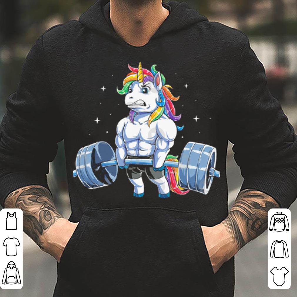 Unicorn Weightlifting Fitness Gym Deadlift Rainbow shirt 4 - Unicorn Weightlifting Fitness Gym Deadlift Rainbow shirt