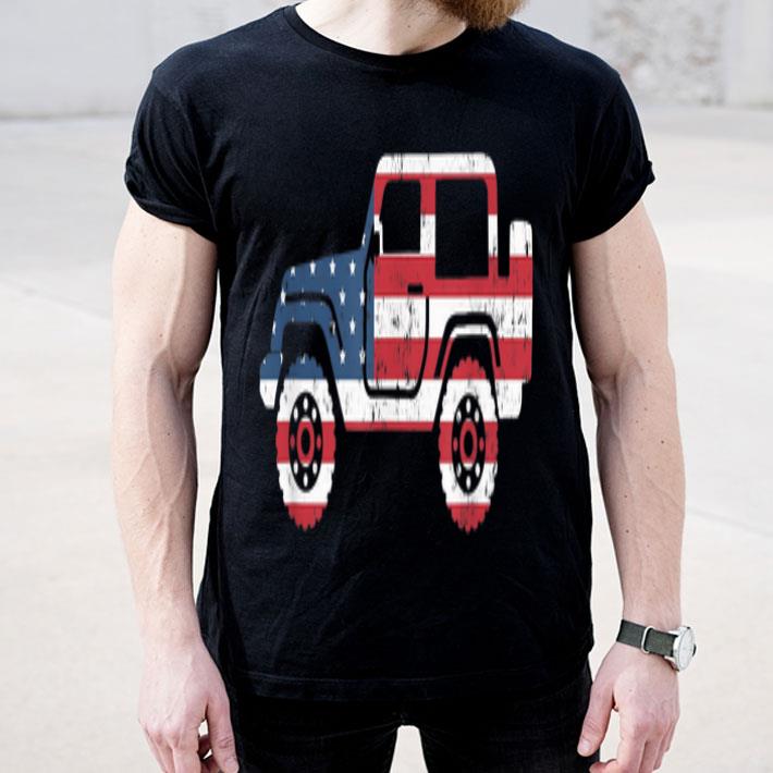 American Flag Jeep 4th Of July Jeep Shirt 4 - American Flag Jeep, 4th Of July Jeep Shirt
