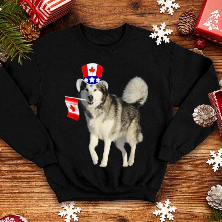 Canada Maple Leaf Husky Canadian Flags Shirt 4 - Canada - Maple Leaf Husky Canadian Flags Shirt