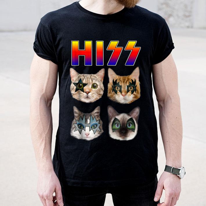 Hiss Cats Kittens Rock Rockin Gift Tee Pun Shirt 4 - Hiss Cats Kittens Rock Rockin Gift Tee Pun Shirt