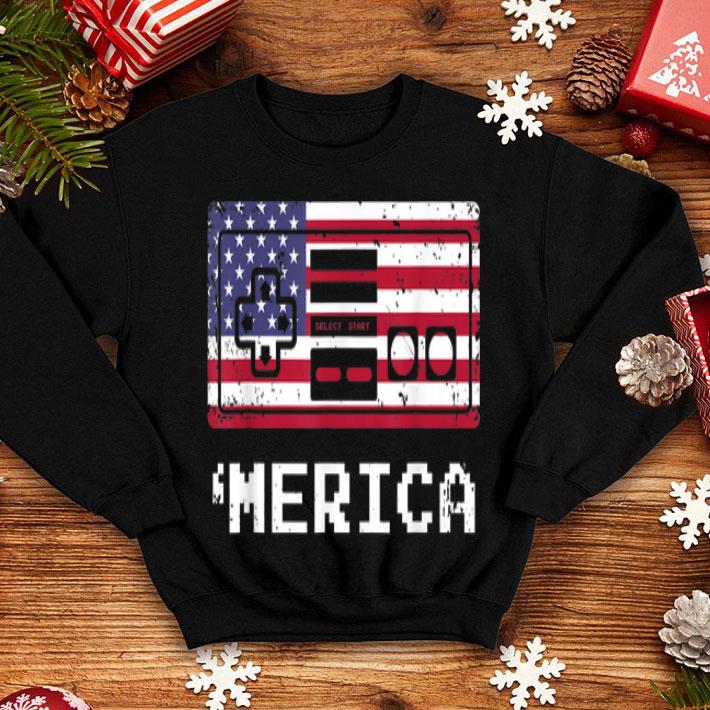 Kids Boys 4th Of July Retro Gamer Merica shirt Kids Boys 4th Of July Retro Gamer Merica shirt 4 - Kids Boys 4th Of July Retro Gamer Merica shirt