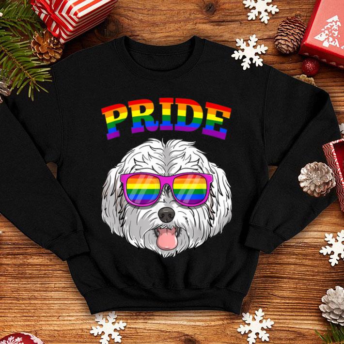 LGBT Maltese Dog Gay Pride Rainbow LGBTQ Cute Gift Shirt 4 - LGBT Maltese Dog Gay Pride Rainbow LGBTQ Cute Gift Shirt