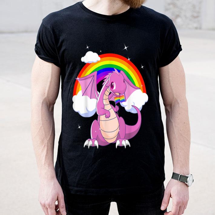 LGBT Pride Dragon With Rainbow Gay Pride Month Shirt 4 - LGBT Pride Dragon With Rainbow Gay Pride Month Shirt