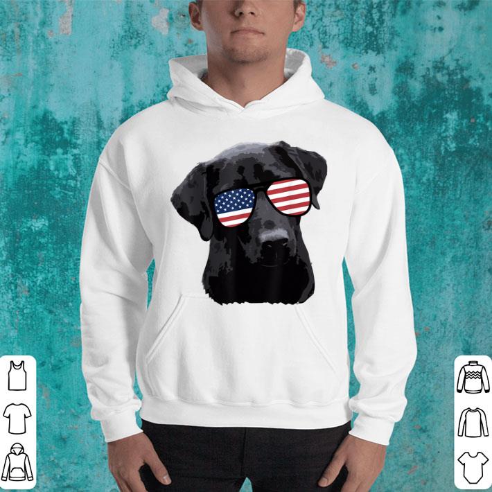 Labrador Retriever American Flag Sunglasses 4th July Shirt 4 - Labrador Retriever American Flag Sunglasses 4th July Shirt