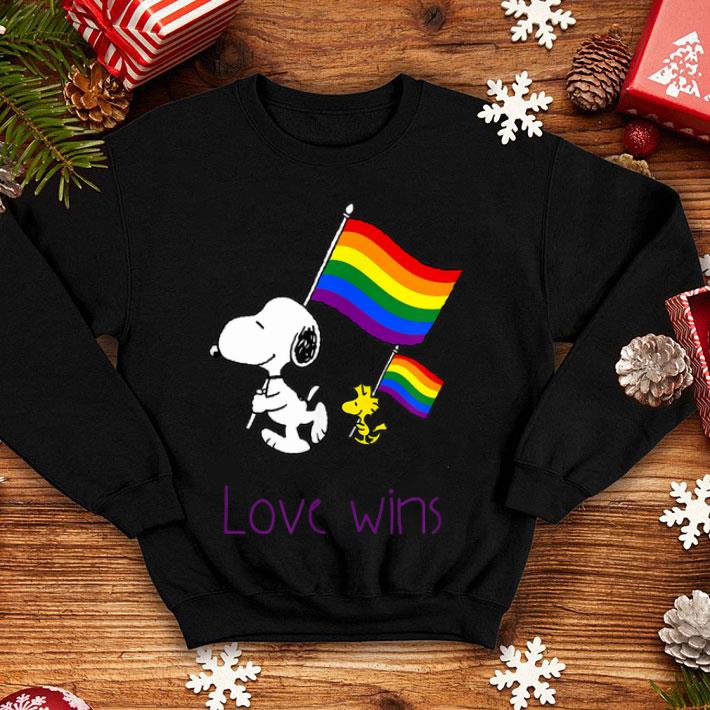 Love Wins Funny White Dog Lgbt Pride Rainbow Flag Shirt Love Wins Funny White Dog Lgbt Pride Rainbow Flag Shirt 4 - Love Wins Funny White Dog Lgbt Pride Rainbow Flag Shirt