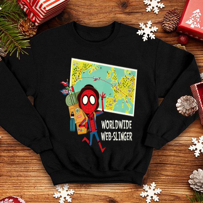 Marvel Spider man Far From Home Map Shirt 4 - Marvel Spider-man Far From Home Map Shirt