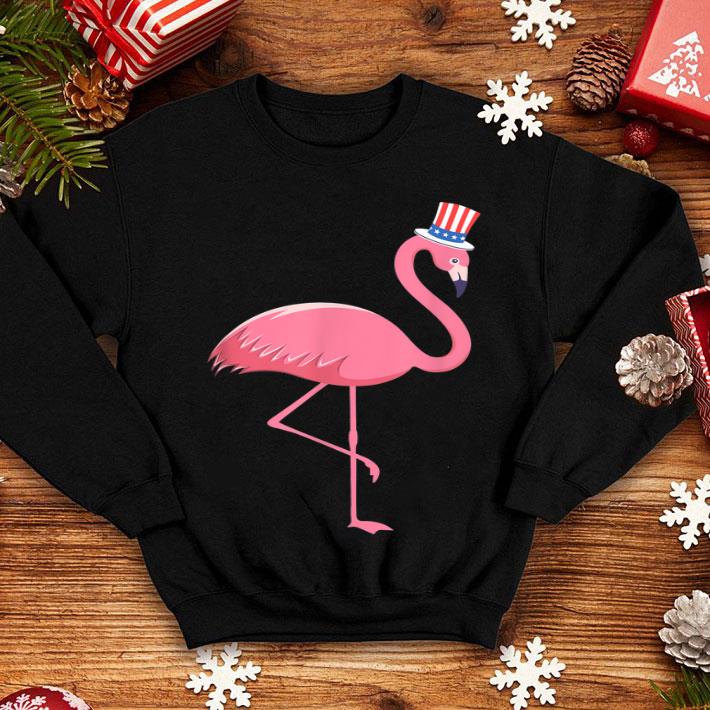 Pink Flamingo Uncle Sam Hat Patriotic 4th Of July shirt 4 - Pink Flamingo Uncle Sam Hat Patriotic 4th Of July shirt