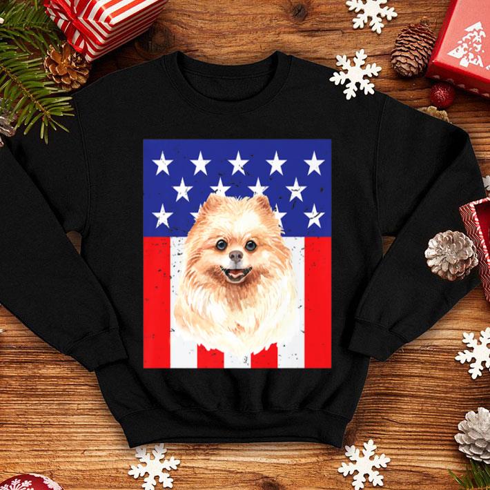 Pomeranian Usa Star Spangled Proud Mom Dad Family Premium Shirt 4 - Pomeranian Usa Star Spangled Proud Mom Dad Family Premium Shirt