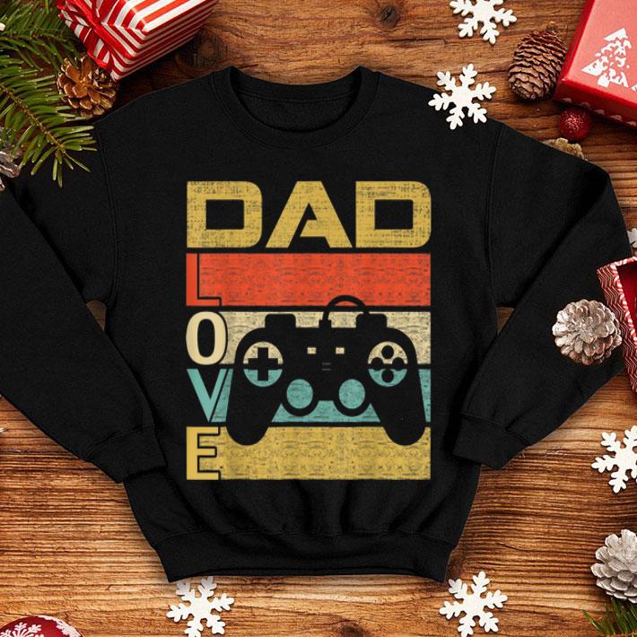 Retro Vintage Dad Love Video Game Fathers Day shirt 4 - Retro Vintage Dad Love Video Game Fathers Day shirt