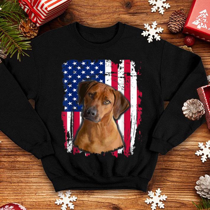 Rhodesian Ridgeback Us Flag 4th Of July shirt Rhodesian Ridgeback Us Flag 4th Of July shirt 4 - Rhodesian Ridgeback Us Flag 4th Of July shirt
