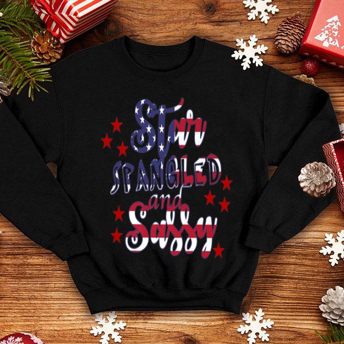Star Spangled And Sassy American Flag Design shirt 4 - Star Spangled And Sassy American Flag Design shirt