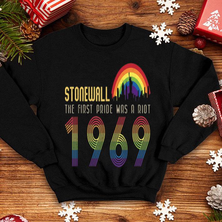 Stonewall The First Pride Was A Riot 1969 LGBT Rainbow Pride shirt 4 - Stonewall The First Pride Was A Riot 1969 LGBT Rainbow Pride shirt