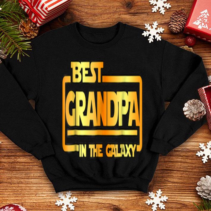 The best Grandpa in the galaxy Gold shirt 4 1 - The best Grandpa in the galaxy Gold shirt