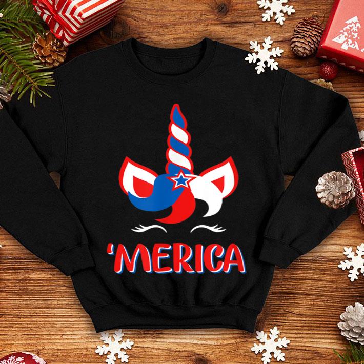Unicorn MERICA American Flag 4th Of July shirt Unicorn MERICA American Flag 4th Of July shirt 4 - Unicorn MERICA American Flag 4th Of July shirt