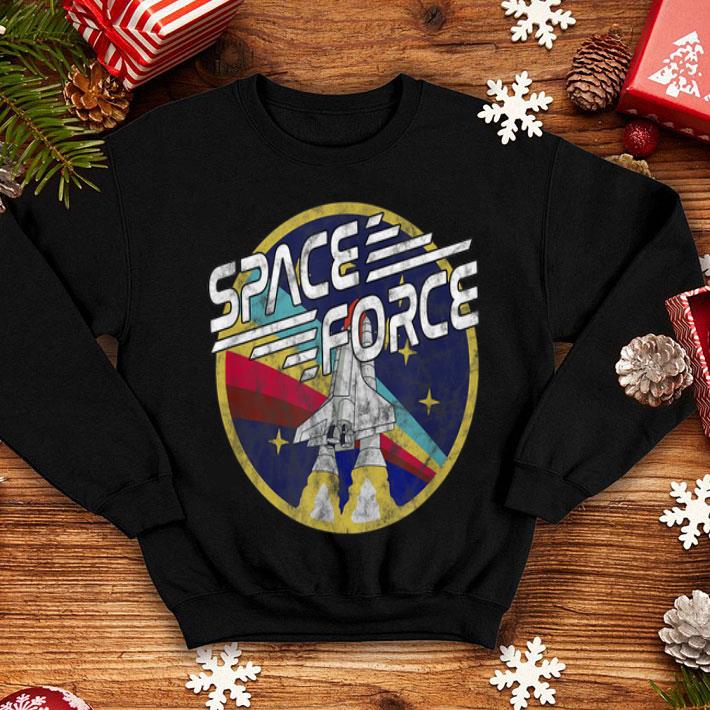 Vintage Space Force Flying Rocket Shirt 4 - Vintage Space Force Flying Rocket Shirt