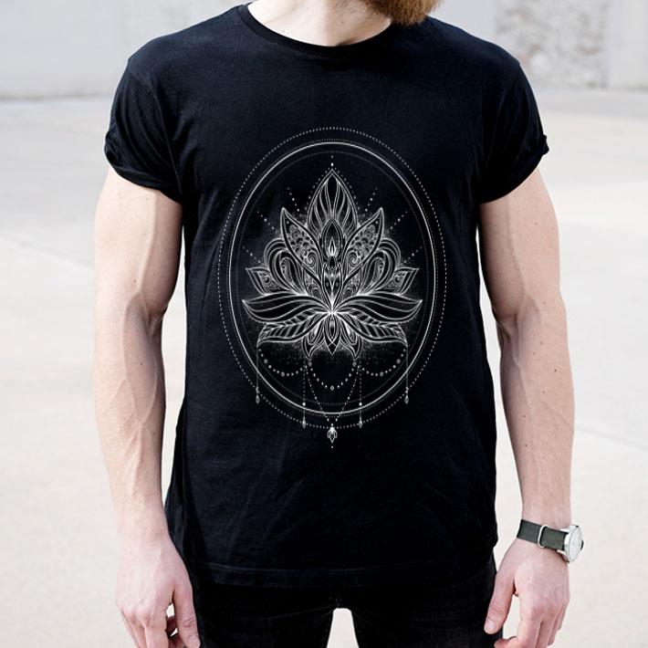 Circle Lotus Flower Mandala With Necklace shirt Circle Lotus Flower Mandala With Necklace shirt 4 - Circle Lotus Flower Mandala With Necklace shirt
