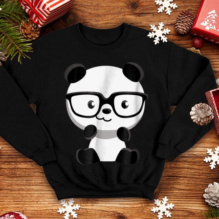 Cute Little Bear Panda Nerd With Glasses shirt 4 - Cute Little Bear Panda Nerd With Glasses shirt