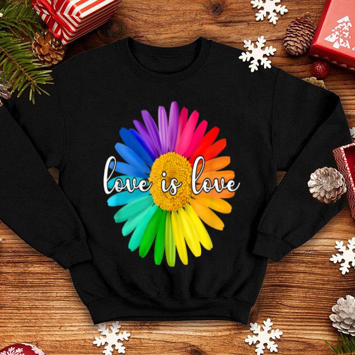 Daisy Flower Lgbt Rainbow - Love Is Love Gay Pride shirt Daisy Flower Lgbt Rainbow Love Is Love Gay Pride shirt 4 - Daisy Flower Lgbt Rainbow - Love Is Love Gay Pride shirt
