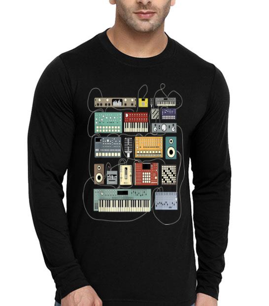 Electronic Music Loverian Synthesizers And Drum Machine Dj shirt Electronic Music Loverian Synthesizers And Drum Machine Dj shirt 4 - Electronic Music Loverian Synthesizers And Drum Machine Dj shirt