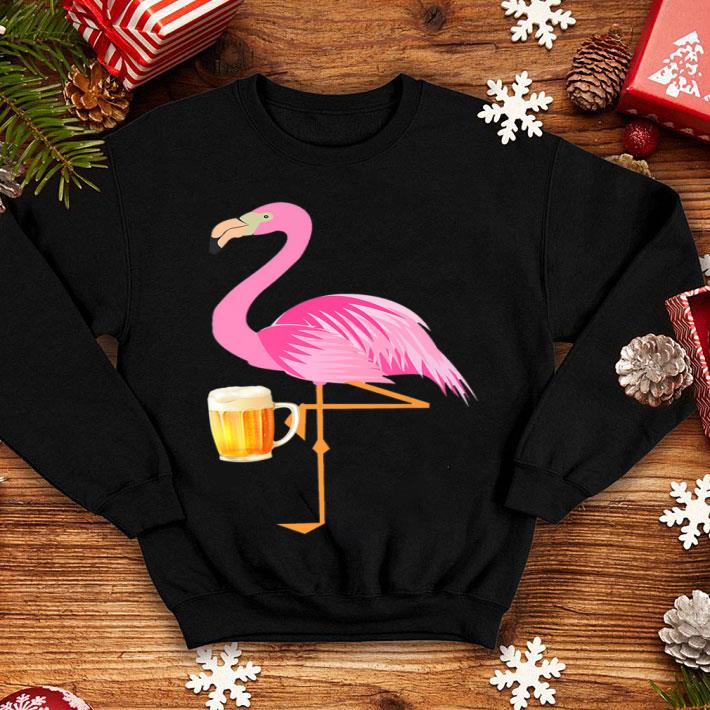 Flamingo Drinking Beer Pink Flamingo Gift shirt 4 - Flamingo Drinking Beer - Pink Flamingo Gift shirt