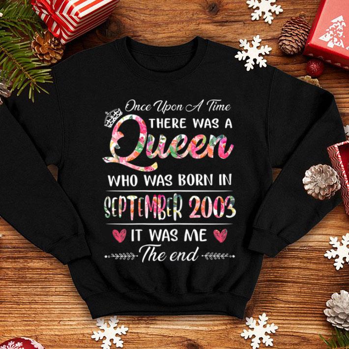 Girls 16th Birthday Queen September 2003 16 Years Old shirt Girls 16th Birthday Queen September 2003 16 Years Old shirt 4 - Girls 16th Birthday Queen September 2003 16 Years Old shirt