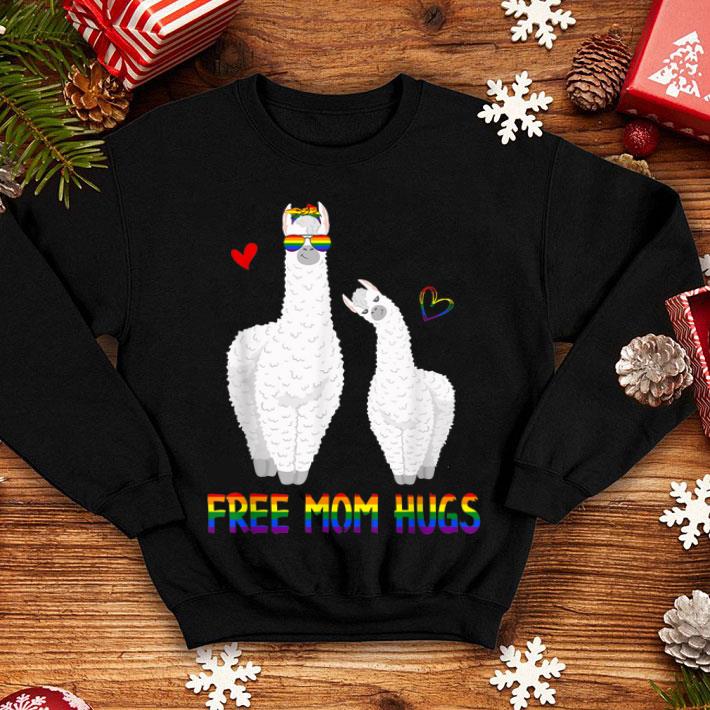 LGBT Funny Mama Llama Rainbowt - Free Mom Hugs shirt LGBT Funny Mama Llama Rainbowt Free Mom Hugs shirt 4 - LGBT Funny Mama Llama Rainbowt - Free Mom Hugs shirt