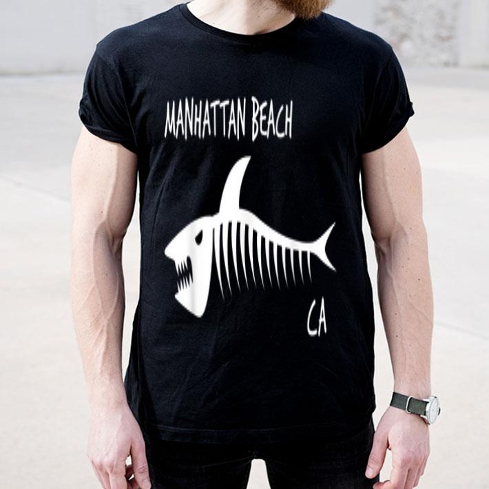 Manhattan Beach Shark Skeleton shirt Manhattan Beach Shark Skeleton shirt 4 - Manhattan Beach Shark Skeleton shirt