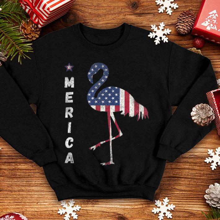 Merica Flamingo Flamerica American Flag 4th Of July Premium shirt 4 - Merica Flamingo Flamerica American Flag 4th Of July Premium shirt