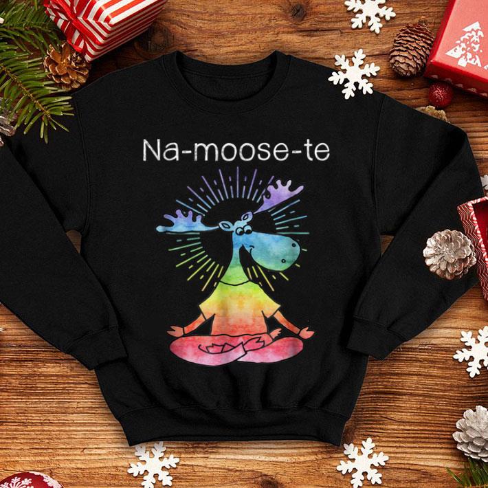 Na moose te Moose Yoga Flower Boho Style shirt 4 - Na-moose-te Moose Yoga Flower Boho Style shirt