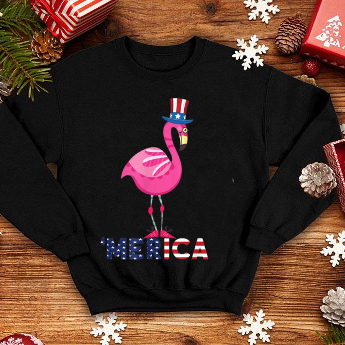 Patriotic 4th Of July Pink Flamingo Uncle Sam Hat shirt 4 - Patriotic 4th Of July Pink Flamingo Uncle Sam Hat shirt