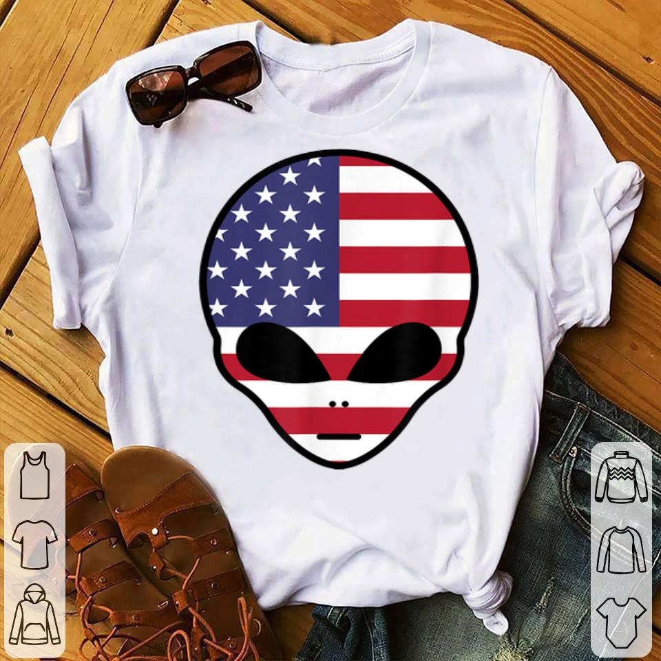 Patriotic Alien - Usass 'merica American Flag shirt Patriotic Alien Usass merica American Flag shirt 4 - Patriotic Alien - Usass 'merica American Flag shirt