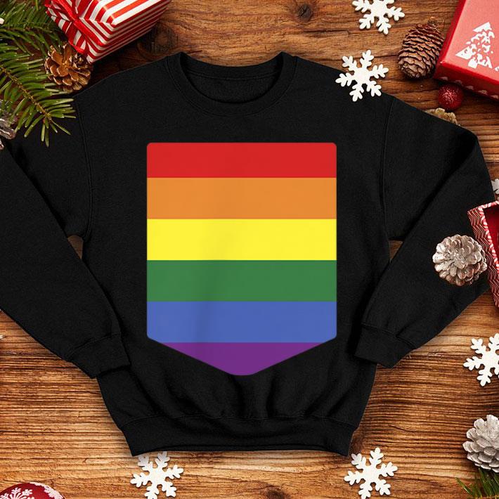 Pocket Rainbow Flag Retro Gay LGBT Pride Month Support shirt 4 - Pocket Rainbow Flag Retro Gay LGBT Pride Month Support shirt
