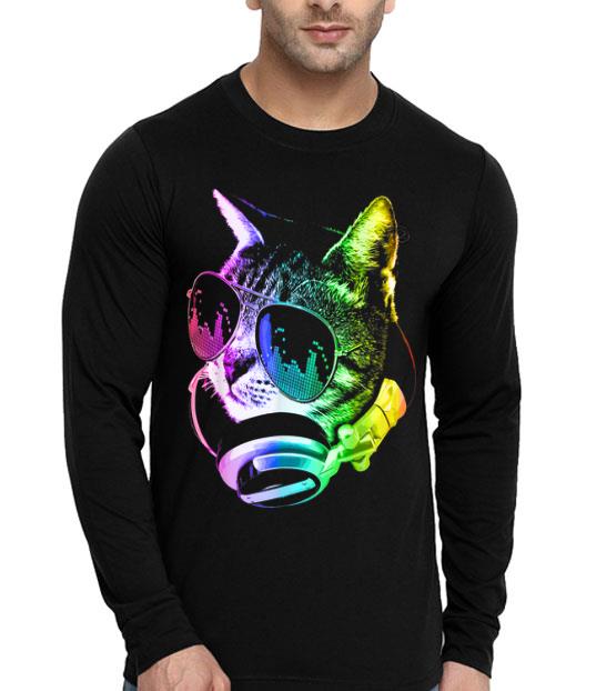 Rainbow Music Lover Cat shirt 4 - Rainbow Music Lover Cat shirt