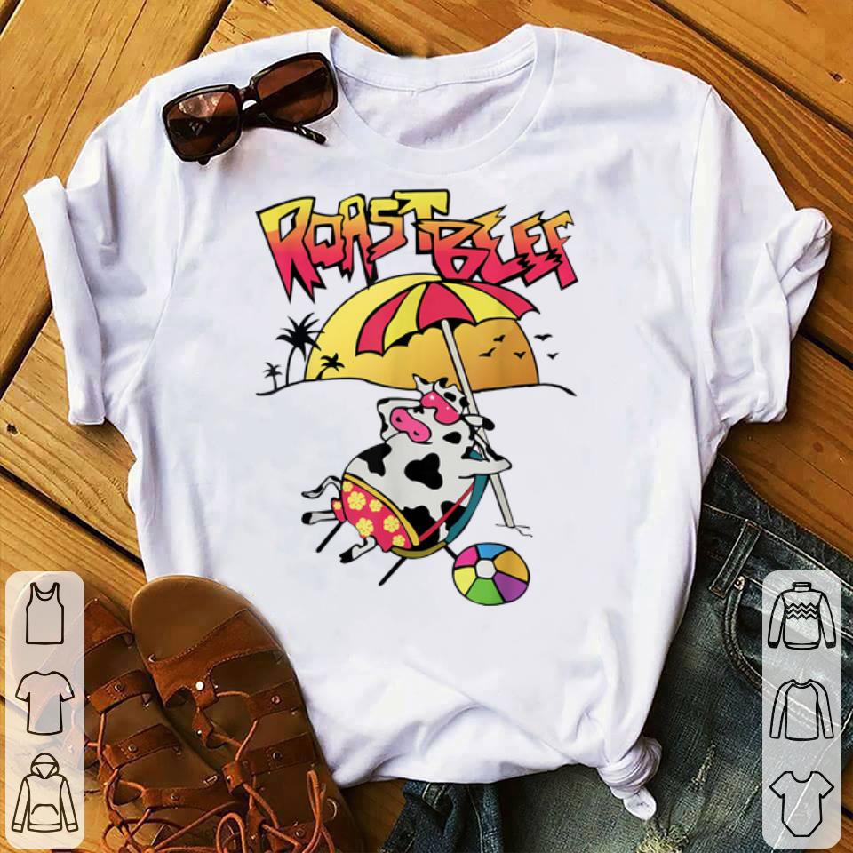 Roast Beef Things Cow on the Beach sweater 1 - Roast Beef Things Cow on the Beach sweater