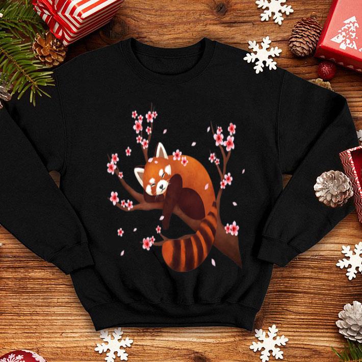 Vintage Red Panda Japanese Cherry Blossom Flower shirt Vintage Red Panda Japanese Cherry Blossom Flower shirt 4 - Vintage Red Panda Japanese Cherry Blossom Flower shirt