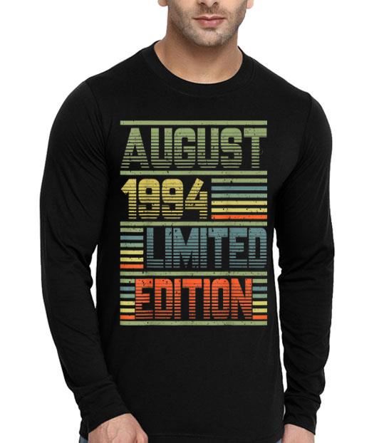 August 1994 25th Birthday 25 Years Old shirt August 1994 25th Birthday 25 Years Old shirt 4 - August 1994 25th Birthday 25 Years Old shirt
