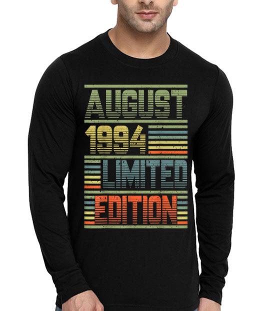 August 1994 25th Birthday 25 Years Old shirt 4 - August 1994 25th Birthday 25 Years Old shirt