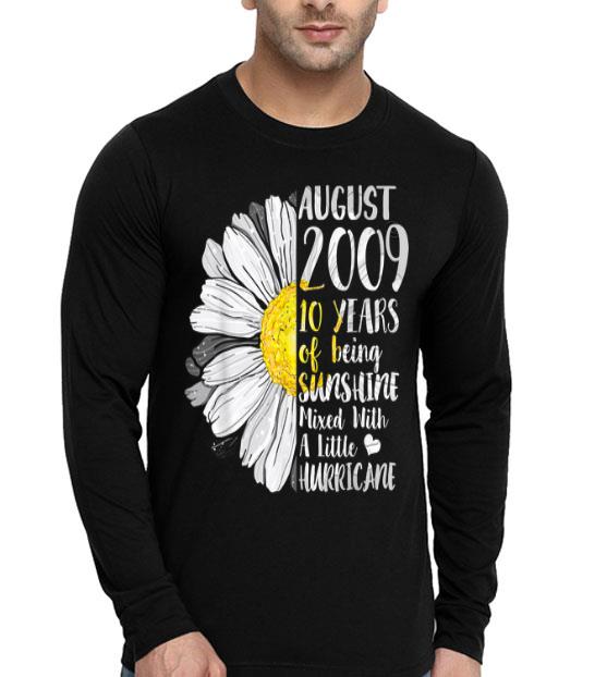 August Girl 10 Years Old Sunshine Birthday shirt August Girl 10 Years Old Sunshine Birthday shirt 4 - August Girl 10 Years Old Sunshine Birthday shirt