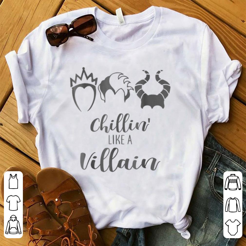 Awesome Chillin Like A Villain Distressed shirt 1 - Awesome Chillin Like A Villain Distressed shirt