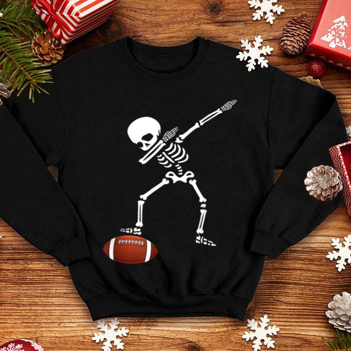 Awesome Football Skeleton Dabbing Sports Halloween Gift shirt 4 - Awesome Football Skeleton Dabbing Sports Halloween Gift shirt