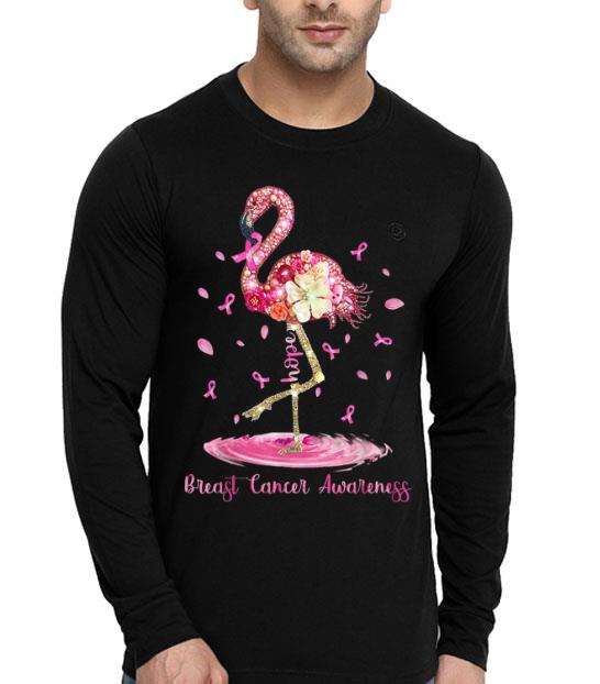 Flamingo Flower Breast Cancer Awareness shirt 4 - Flamingo Flower Breast Cancer Awareness shirt
