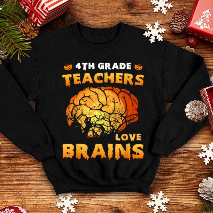 Funny 4th Grade Teachers Love Brains Halloween Costume Funny shirt Funny 4th Grade Teachers Love Brains Halloween Costume Funny shirt 4 - Funny 4th Grade Teachers Love Brains Halloween Costume Funny shirt