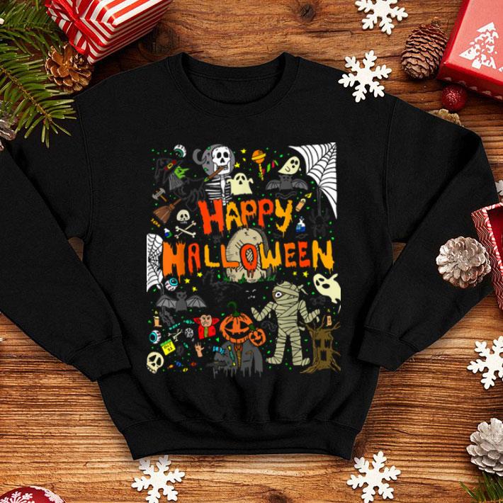 Funny Happy Halloween Scary Retro Gift shirt Funny Happy Halloween Scary Retro Gift shirt 4 - Funny Happy Halloween Scary Retro Gift shirt