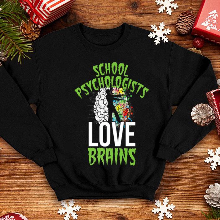 Funny School Psychologists Love Brains Halloween Teacher shirt Funny School Psychologists Love Brains Halloween Teacher shirt 4 - Funny School Psychologists Love Brains Halloween Teacher shirt