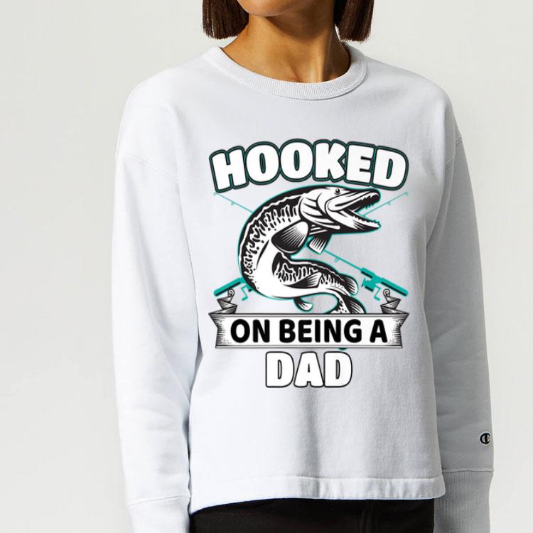 Hooked On Being A Dad Fishing Premium shirt Hooked On Being A Dad Fishing Premium shirt 4 - Hooked On Being A Dad Fishing Premium shirt